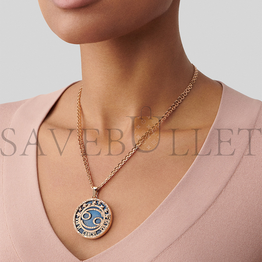 VAN CLEEF ARPELS ZODIAQUE LONG NECKLACE CANCRI VCARP9RF00